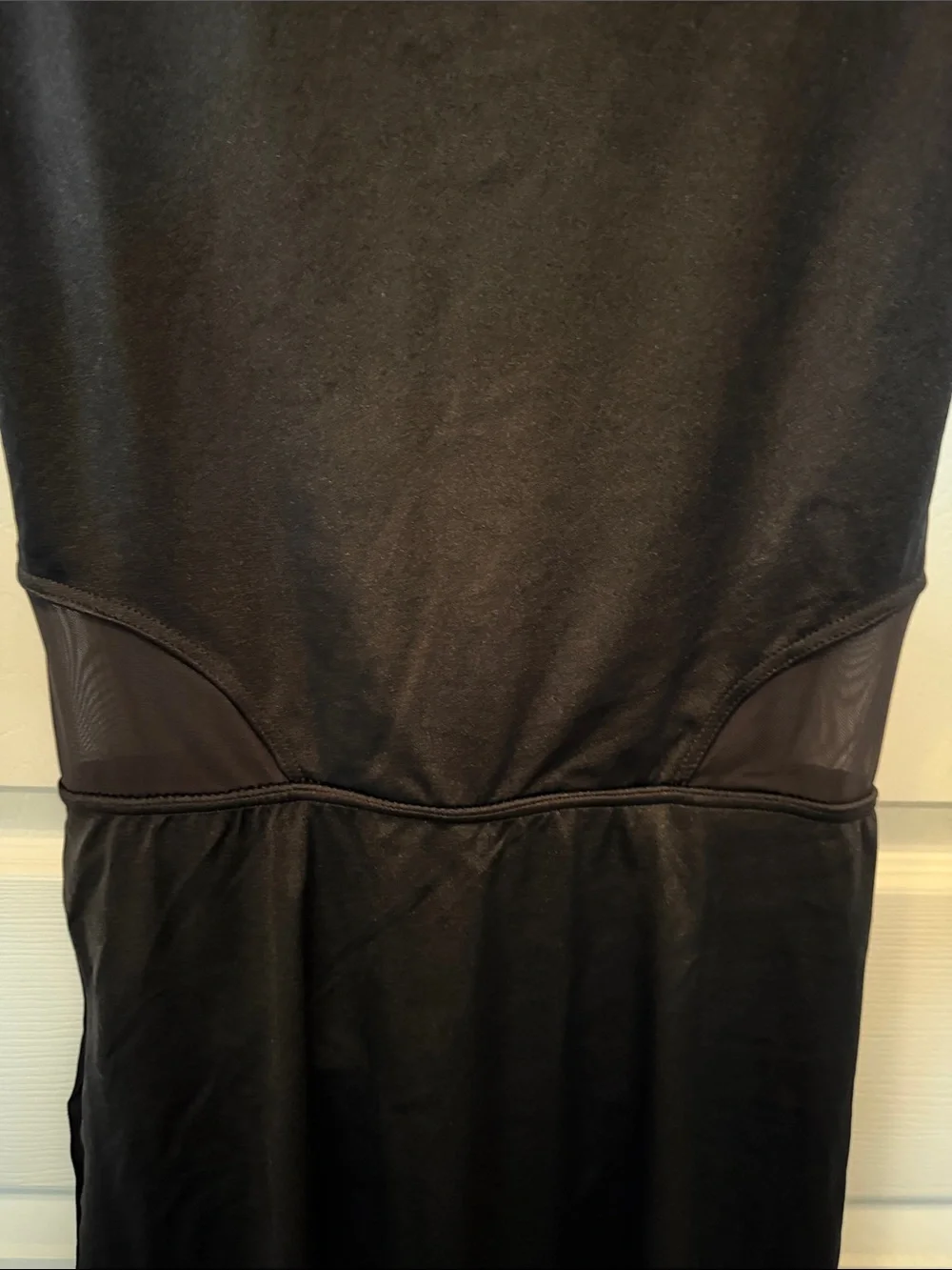 Weissman Black Sleeveless Mock Neck Costume Dress